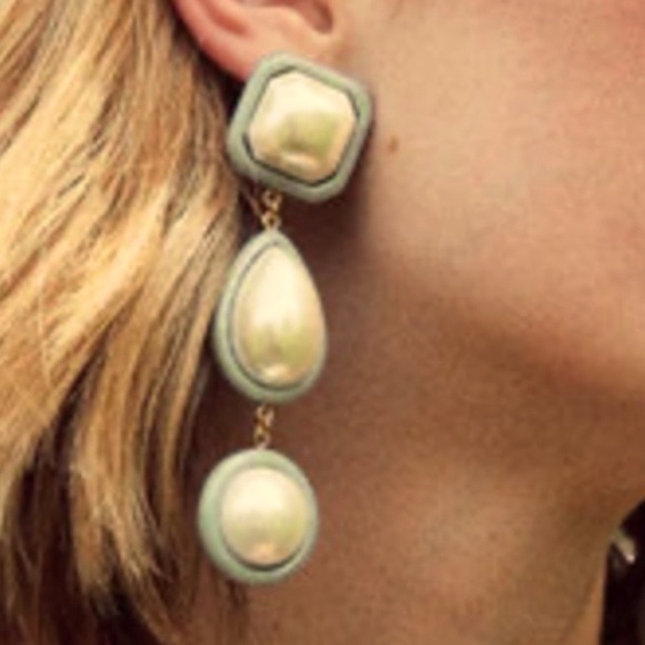 Lele sadoughi Deco long drop earrings - Picture 2 of 8